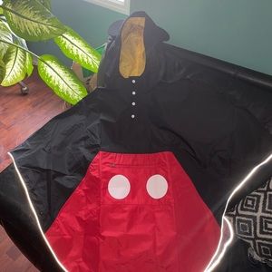 Disney Parks Mickey Mouse Rain Poncho Jacket M/L.
